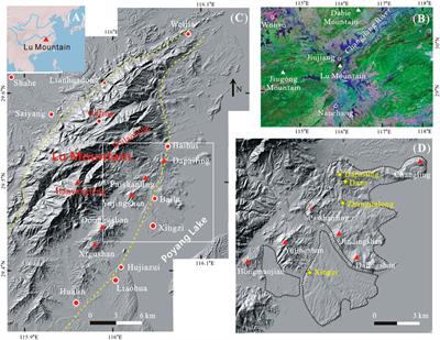 Burial Ages Imply Miocene Uplift of Lu Mountain in East China due to Crustal Shortening
